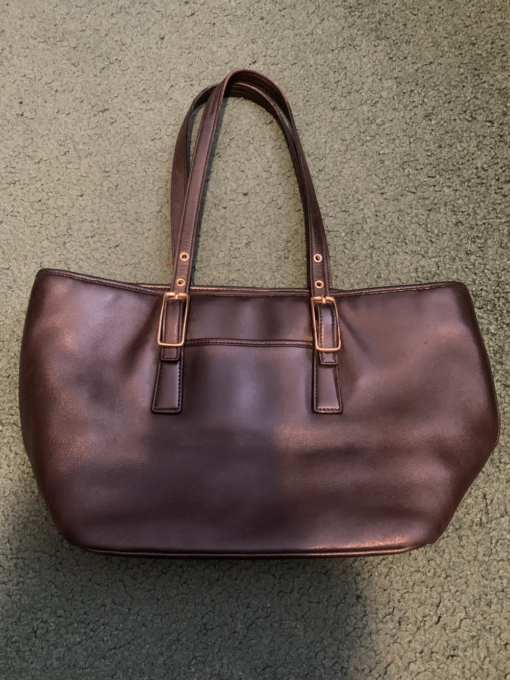Coach Black 9847 Leather Tote Bag